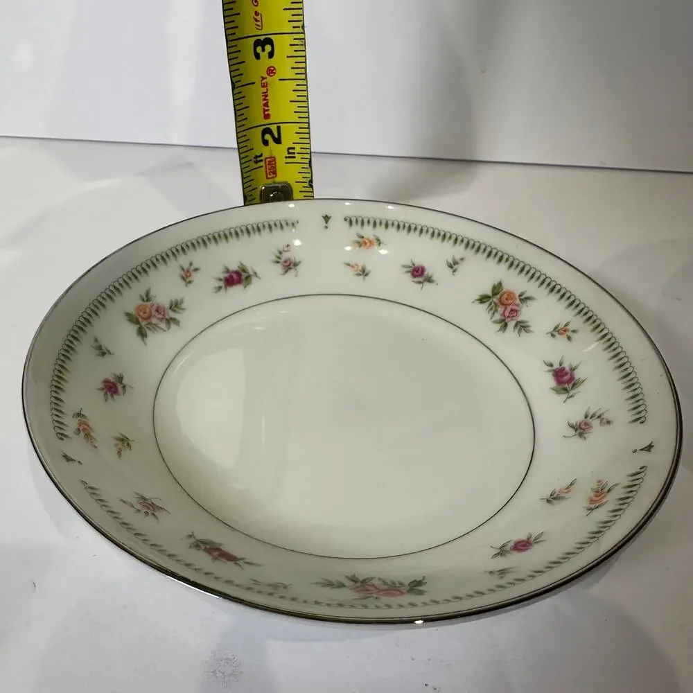 Vintage Abingdon Rose Fine Porcelain China Made in Japan 5 1/2